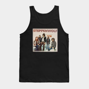 STEPPENWOLF BAND NEW NATURAL COLOUR Tank Top